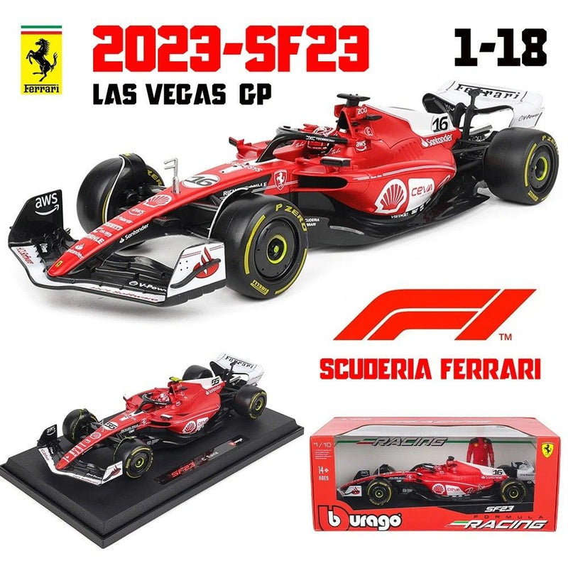 F1 2023 Ferrari - SF23 Las Vegas Gp - Scale 1:18