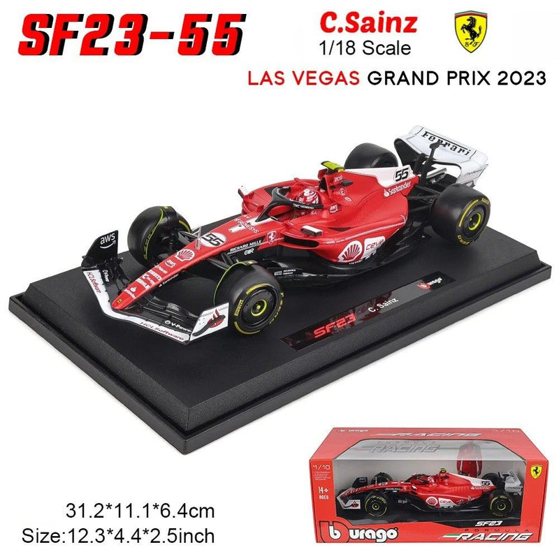 F1 2023 Ferrari - SF23 Las Vegas Gp - Scale 1:18